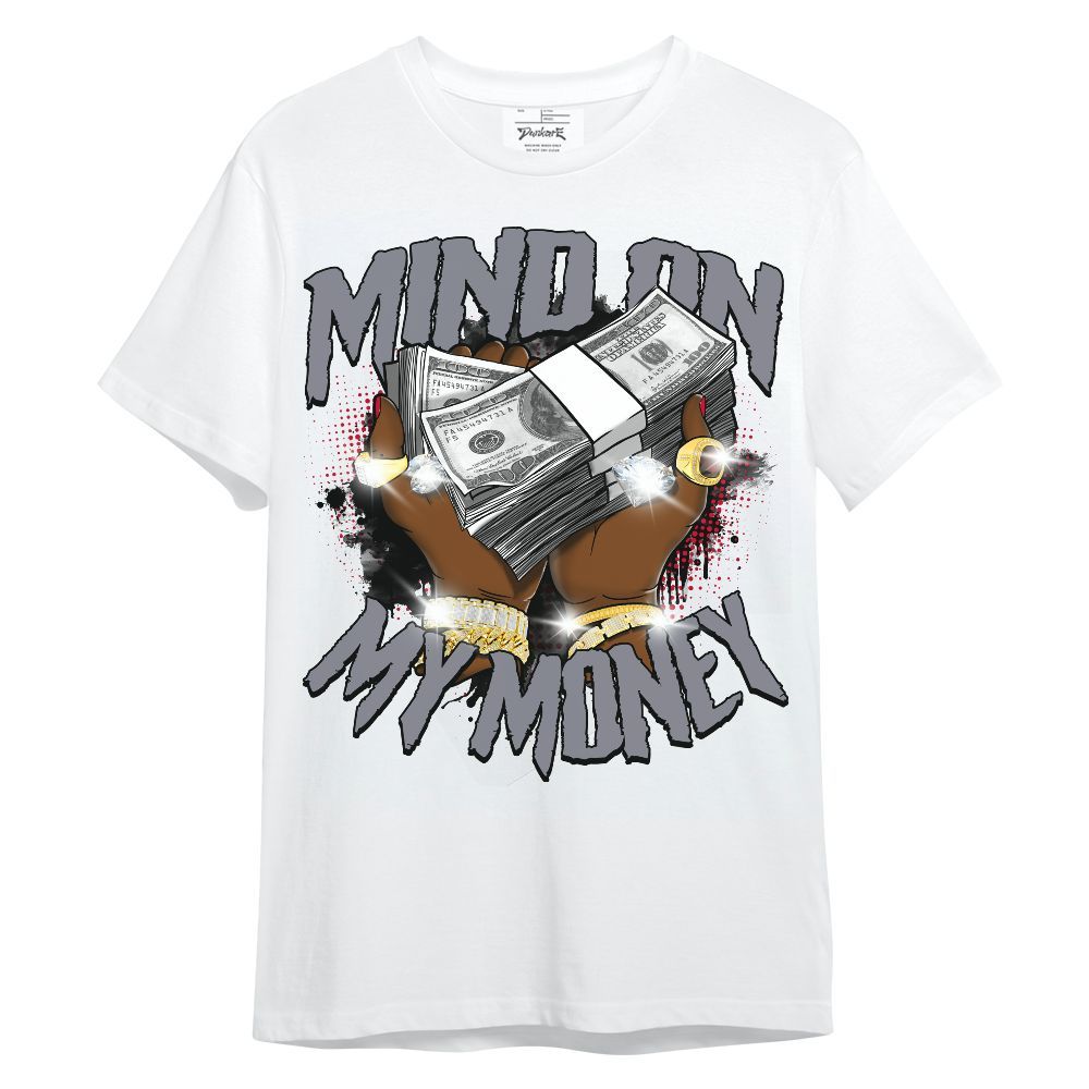 Shirt To Match Retro Black Flint 13s - Mind On My Money Graphic Unisex Shirt