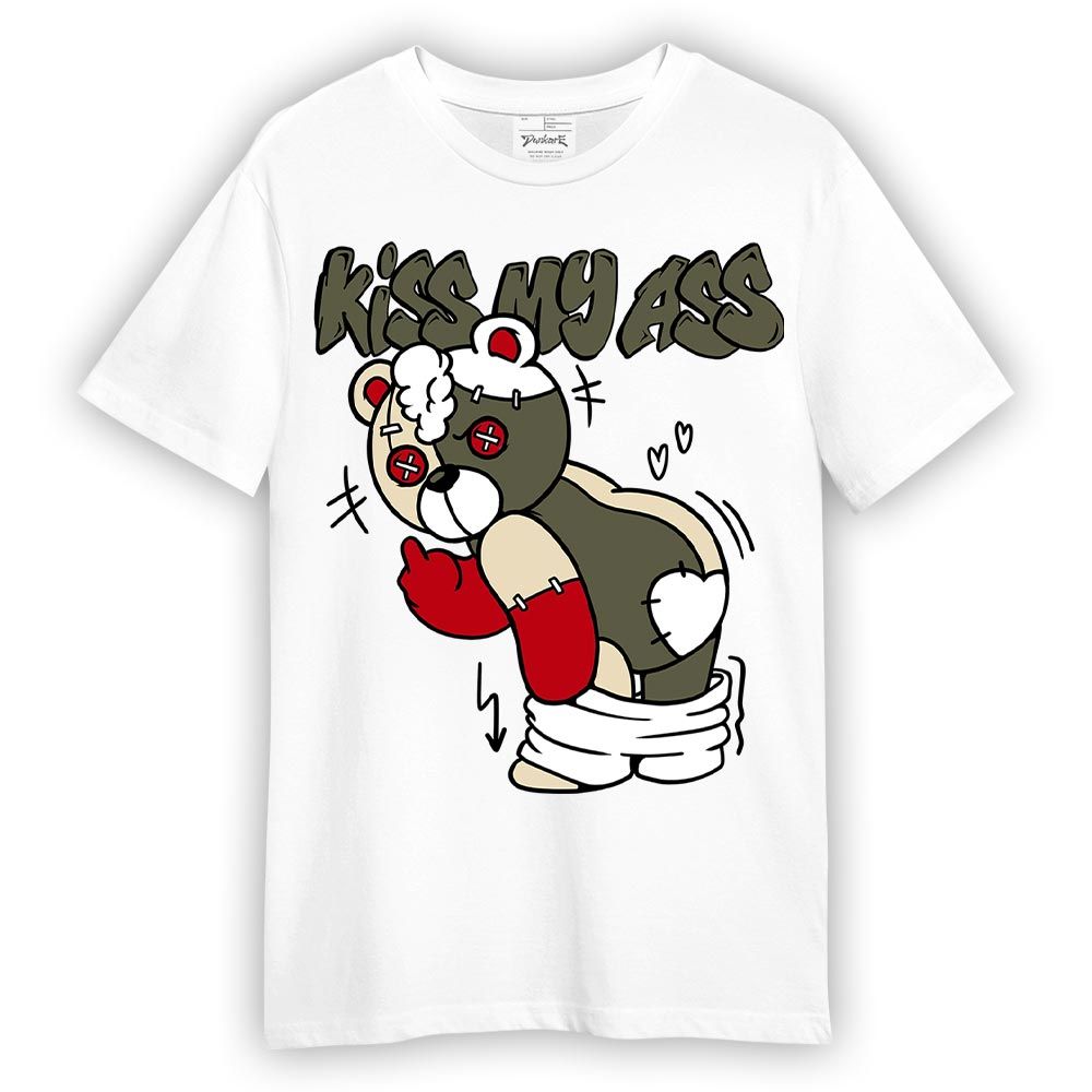 Shirt To Match Low OG Medium Olive 1s - Kiss My Hugz Shirt Unisex