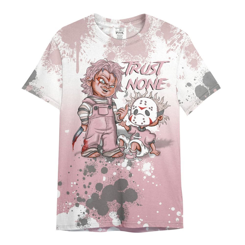 Shirt To Match Air Max DN Pink Foam - Trust No One Scary All Over Print