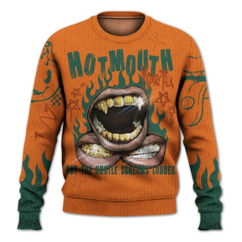 Knitted Sweater To Match Dunk Low Ceramic - Mouth Burning Street Style
