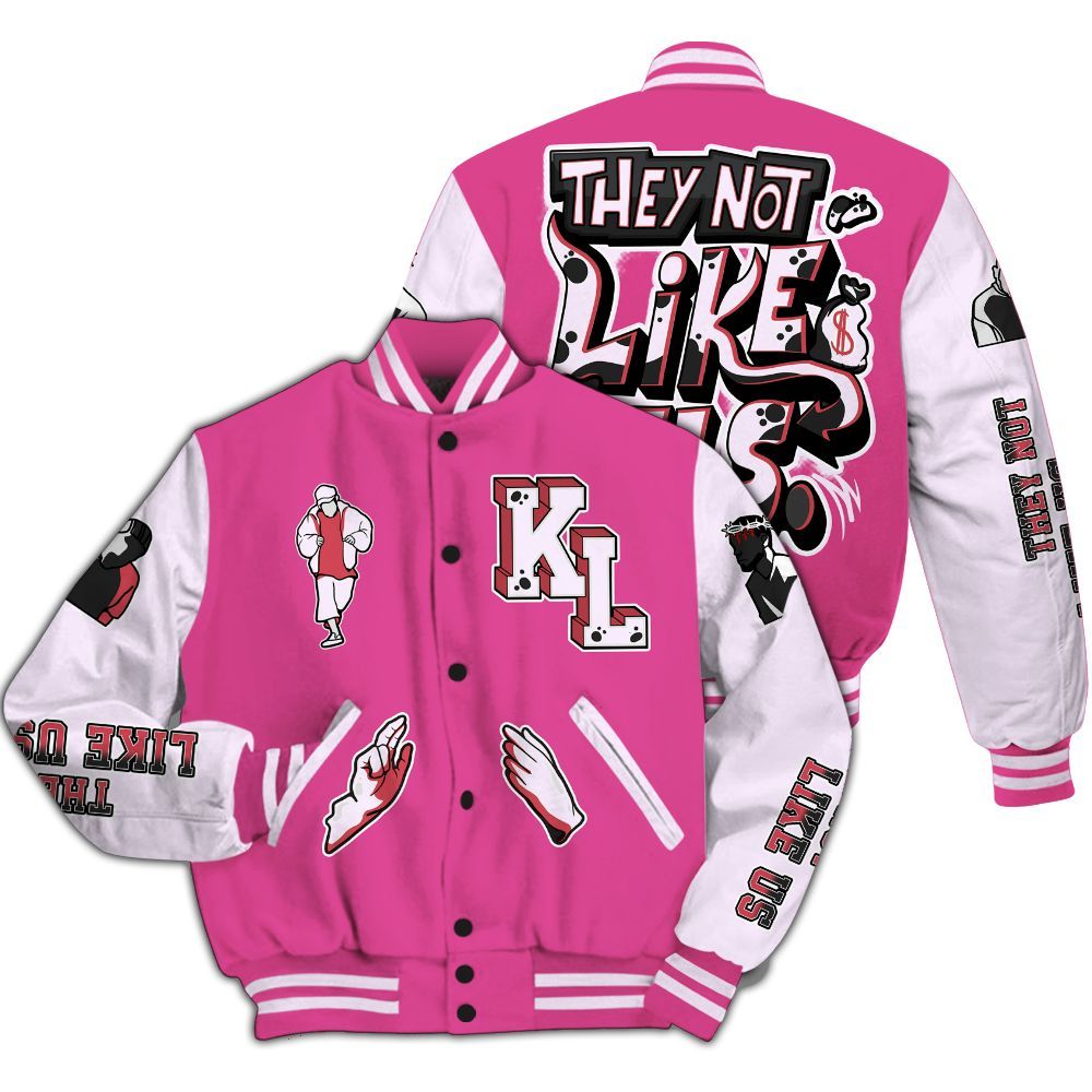 Varsity Jacket To Match KD 4 Aunt Pearl - Dislike Us Graphic All Over Print