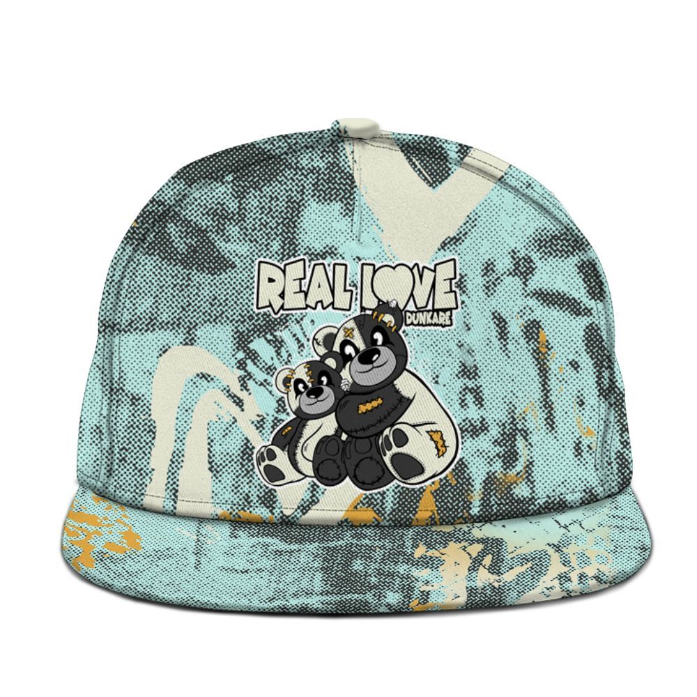 Snapback To Match Pure Platinum 4s - Sincere Fondness Bear Graphic
