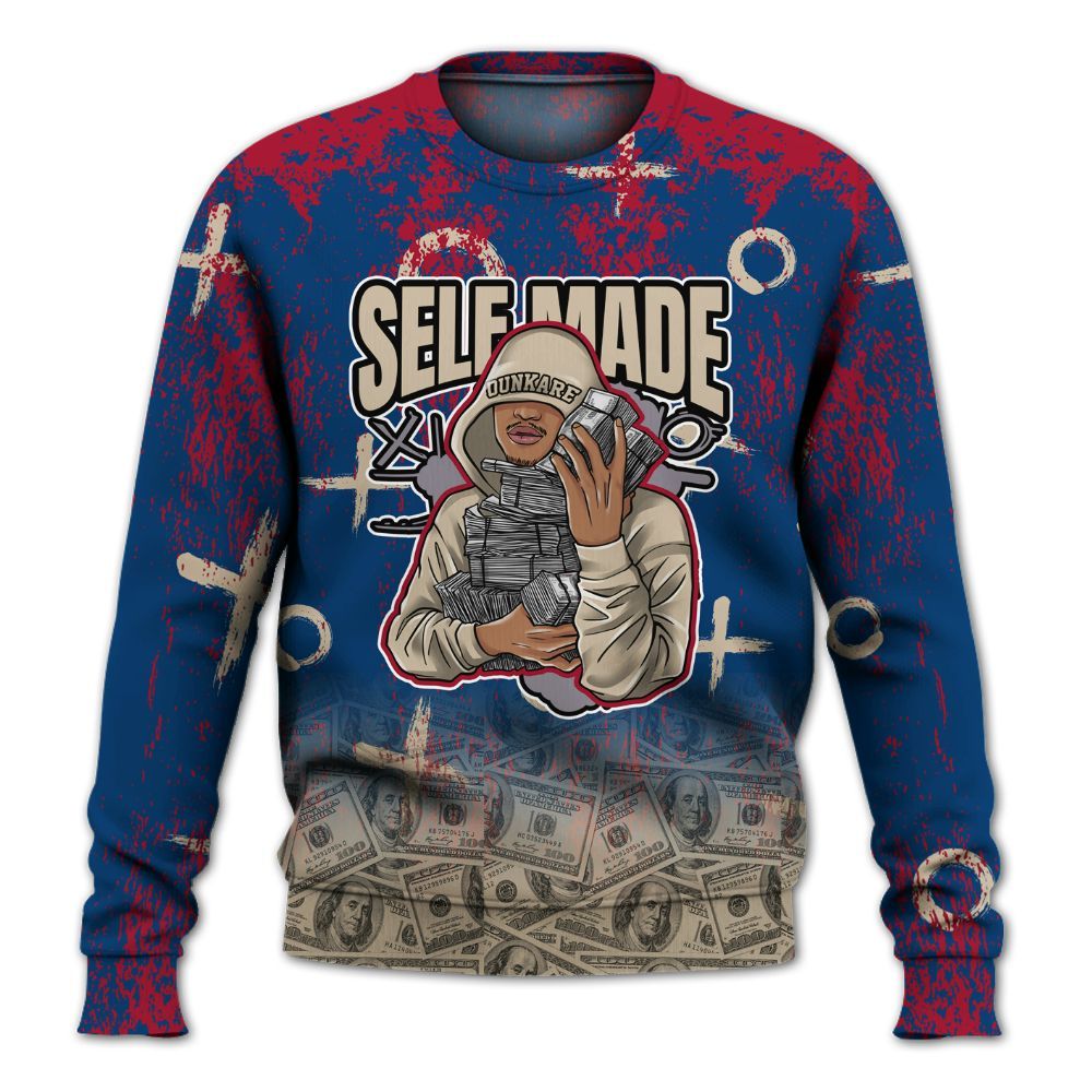 Sweatshirt To Match Rare Air 4s - Selfmade Unique Drip All Over Print