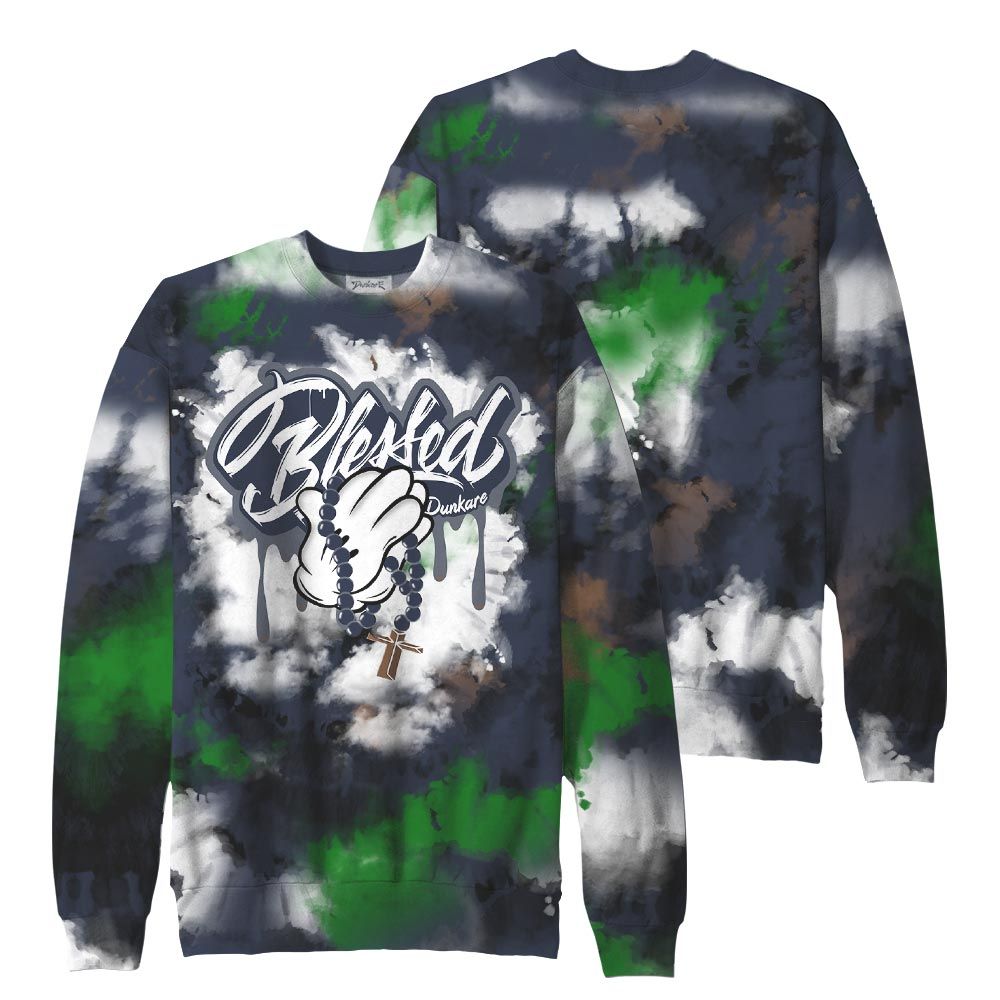 Sweatshirt To Match, Midnight Navy 13s Sweatshirt, God Blessed Dripping Sweatshirt Outfit 903 NCT