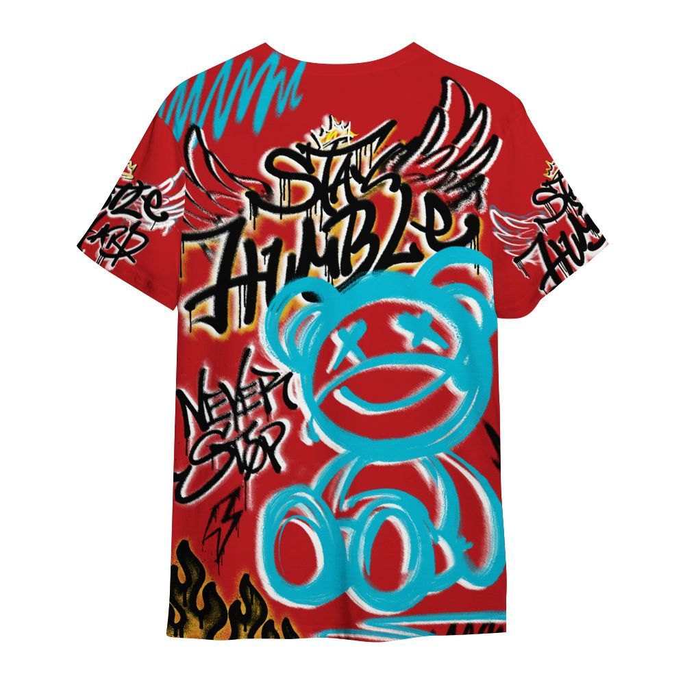 Shirt To Match Dunk Low Fruity Pebbles - Humble Drip Streetwear Graffity All Over Print
