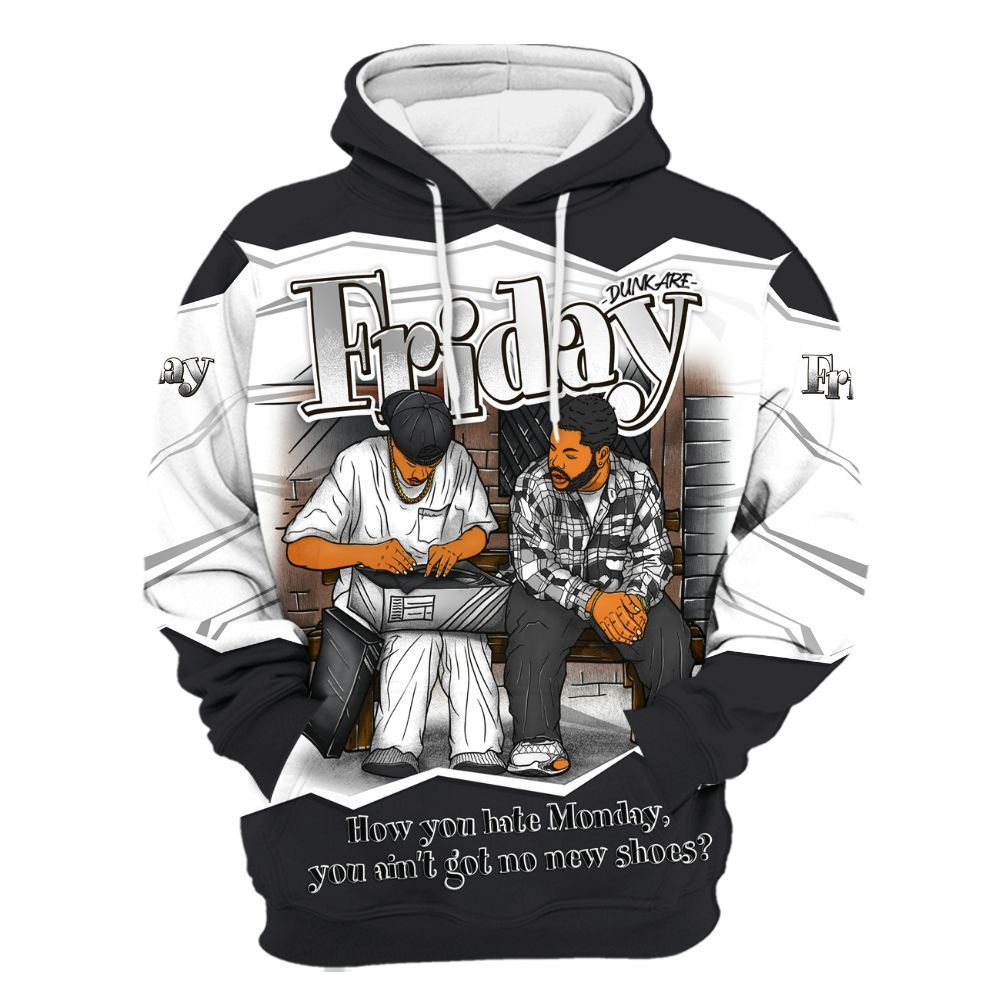 Hoodie To Match Black Patent Low 17s - Friday Movie 90s TV All Over Print