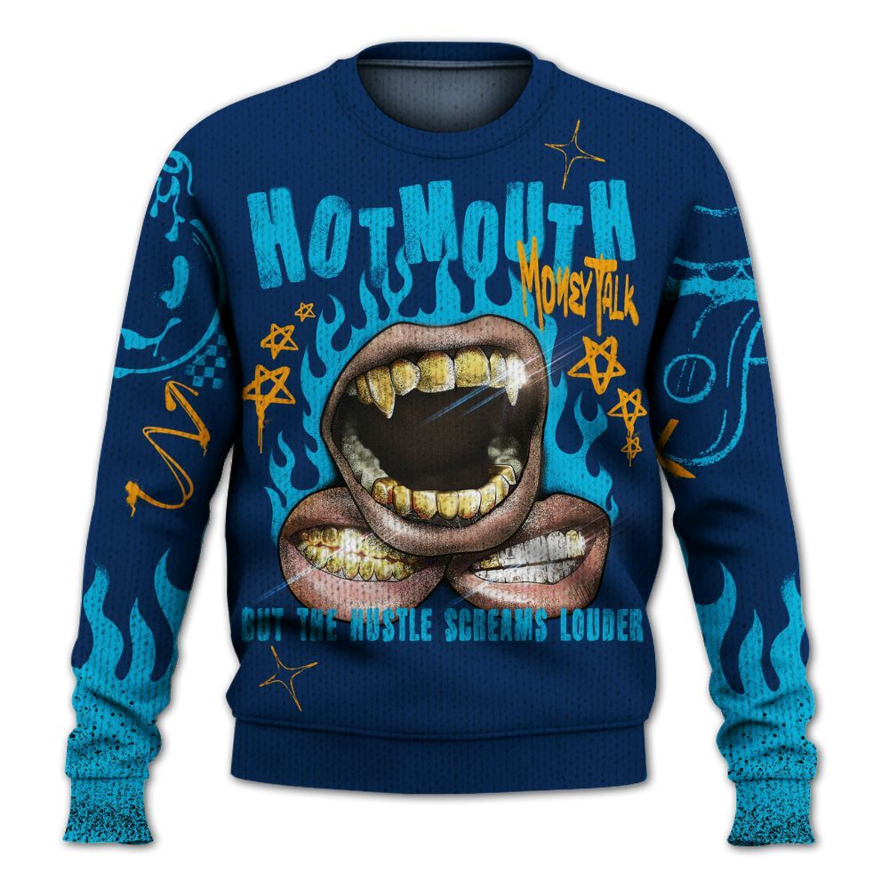 Knitted Sweater To Match Dunk Low GS Electric Algae - Mouth Burning Street Style