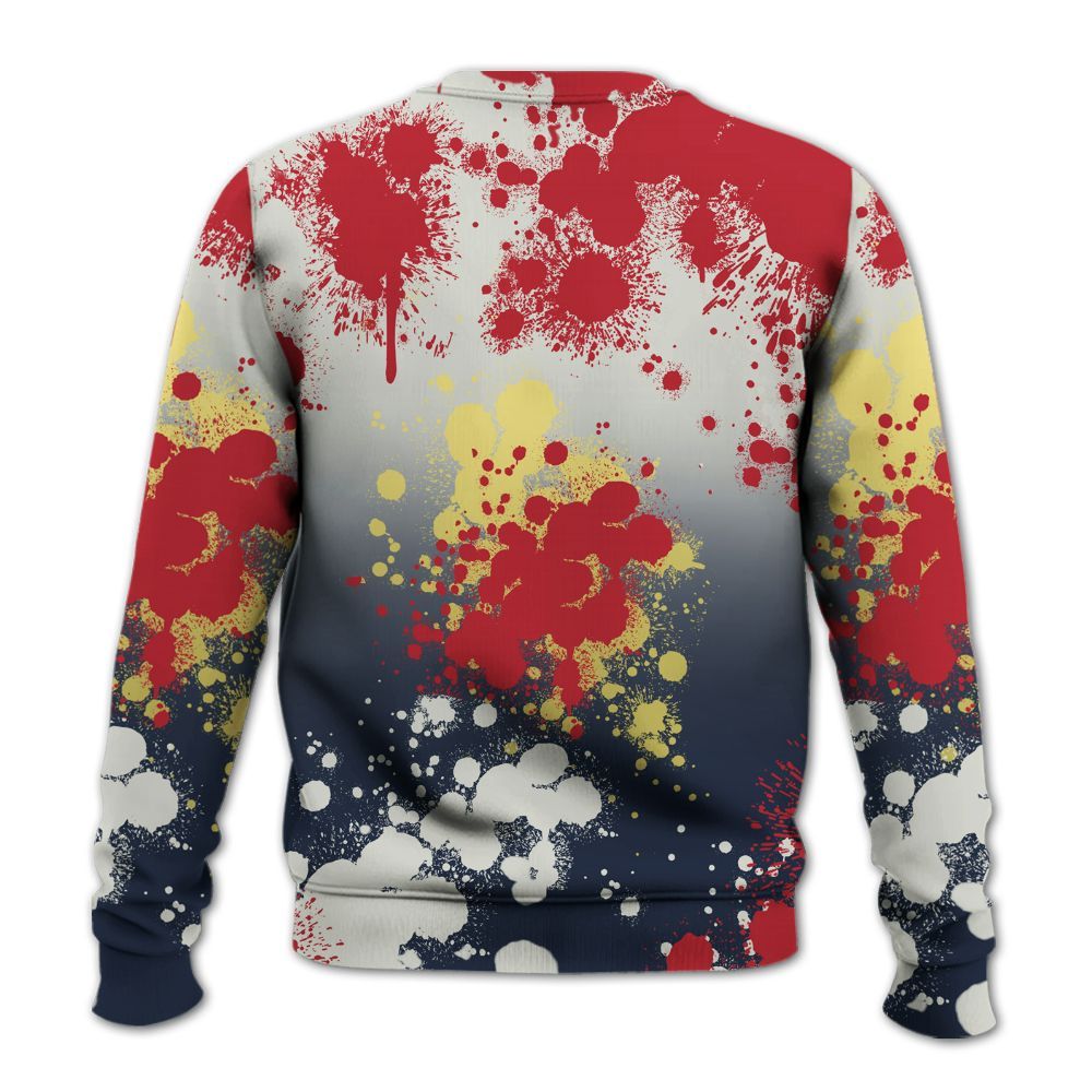 Sweatshirt To Match Dunk Low COJP What The 2024 - God Blessed Ink Drip All Over Print