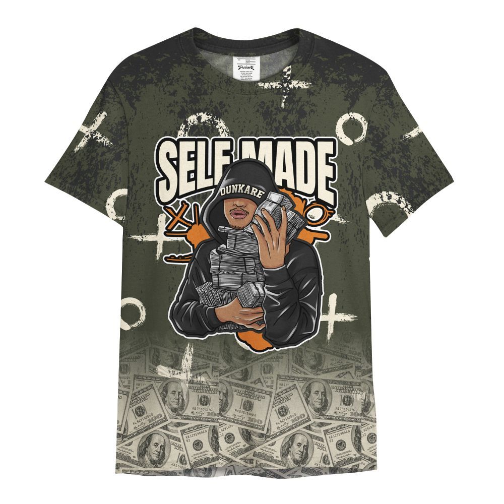 Shirt To Match Retro Undefeated 4s - Selfmade Unique Grunge All Over Print