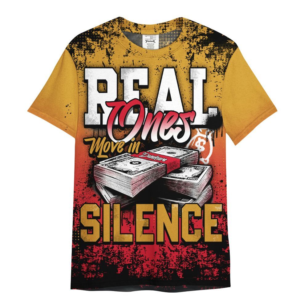 Shirt To Match Ja 3 Raptor - Move In Silence Money Street Retro All Over Print