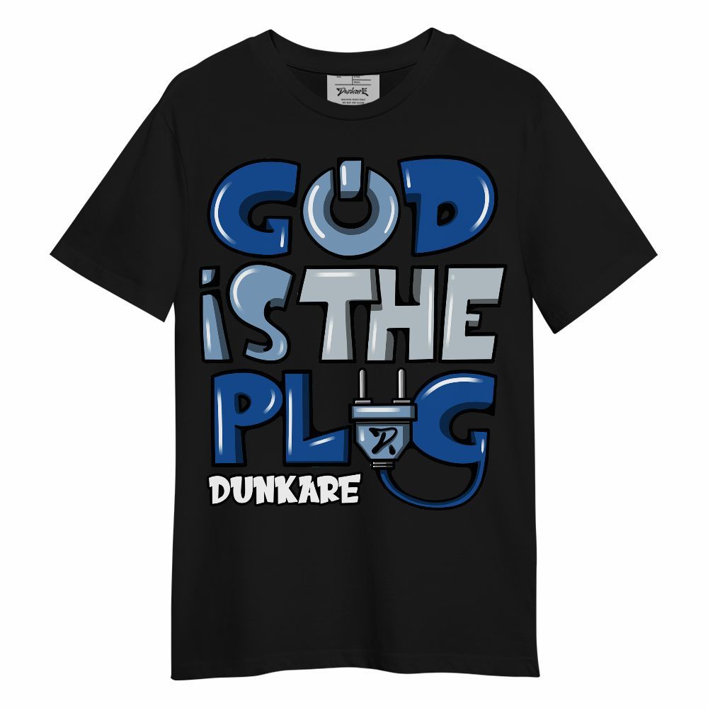 Shirt To Match Low Space Jam 11s - God Is The Power Cord Unisex Shirt