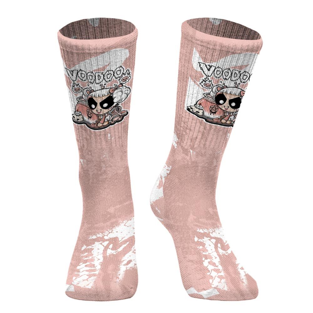 Sock To Match Low Legend Pink 11s - Voodooz