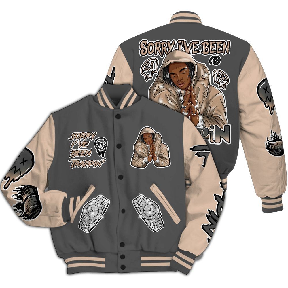 Varsity Jacket To Match Kobe 9 EM Mamba - Trappin' Unique All Over Print