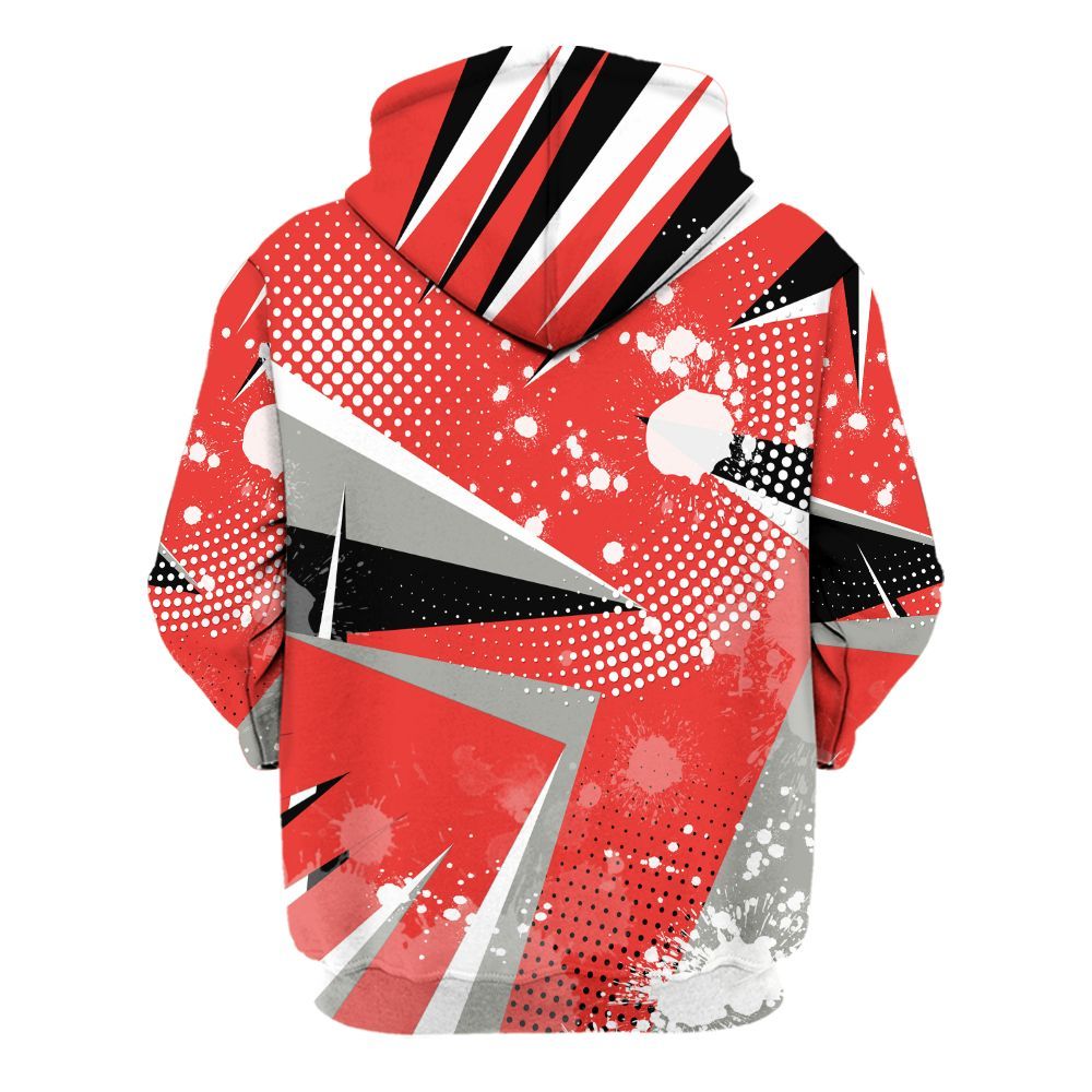 Hoodie To Match Vomero 5 Bright Crimson - Poly Trust No One Dripping All Over Print