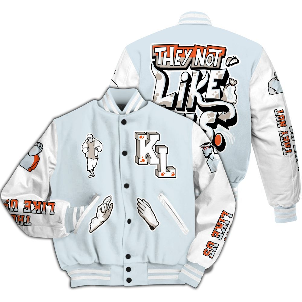 Varsity Jacket To Match High OG Alaska 1s - Dislike Us Graphic All Over Print