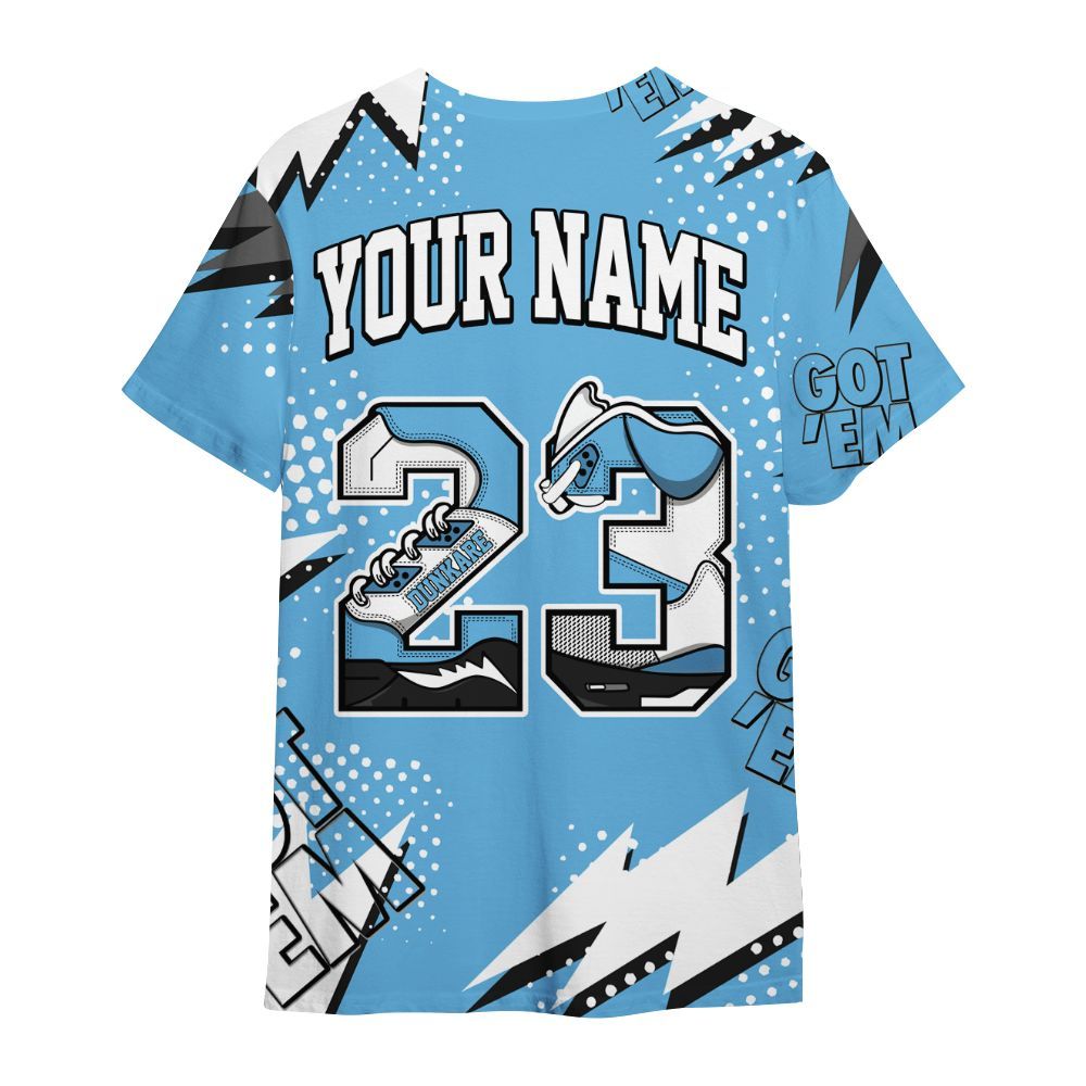 Shirt To Match Melo 12s - Custom Name Number 23 5s All Over Print