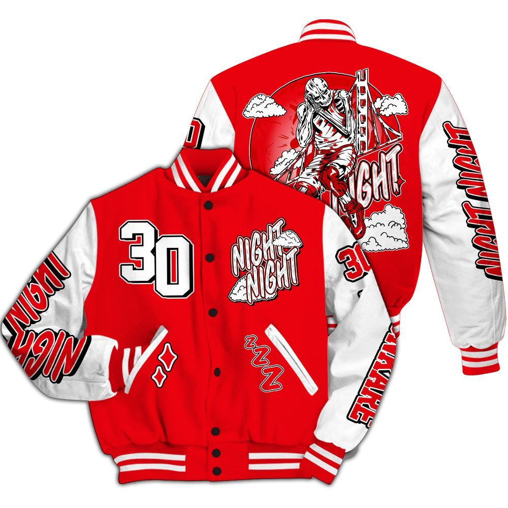 Varsity Jacket To Match Air Max 1 Low Poly - Seeya Skeleton All Over Print