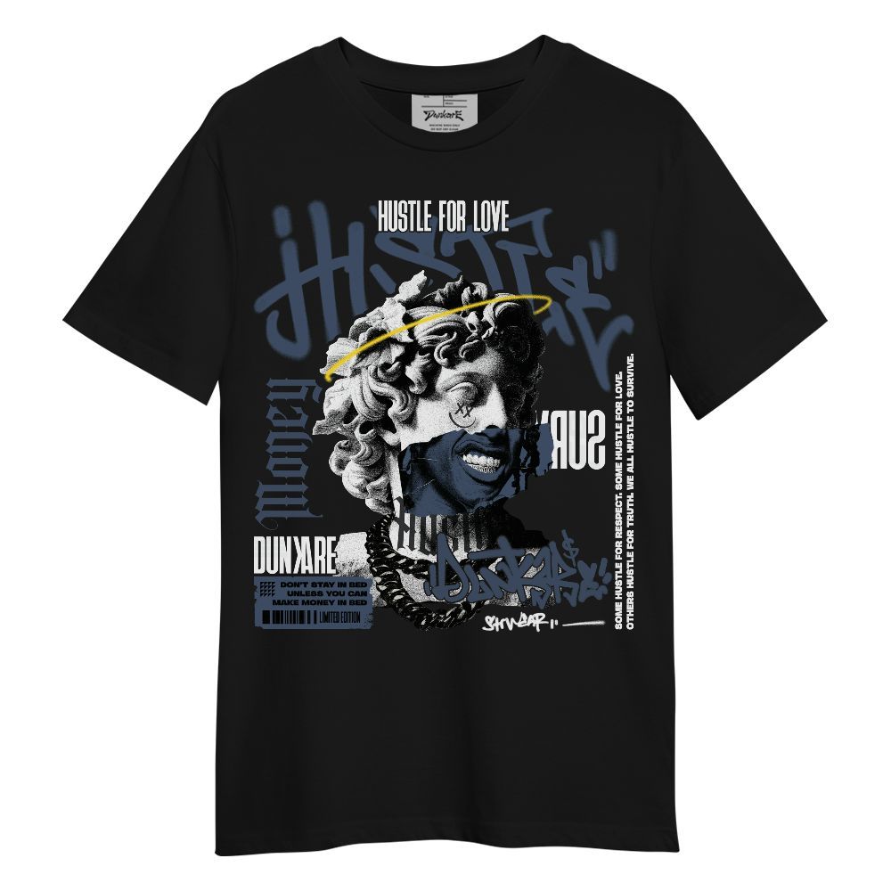 Shirt To Match Low Diffused Blue 11s - Hustles Streetwear Graphic Unisex Shirt