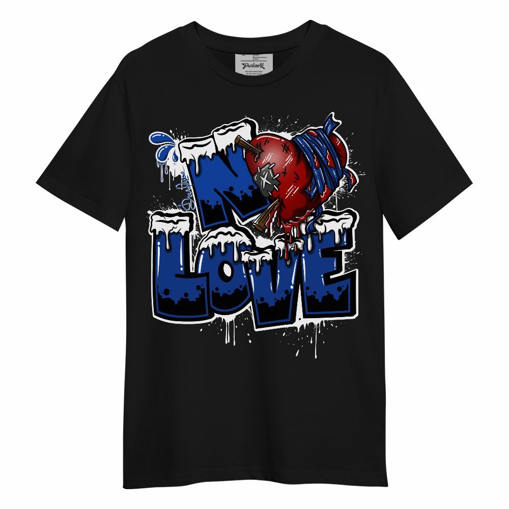 Shirt To Match Air Foamposite One Royal - Drip No Love Unisex Shirt