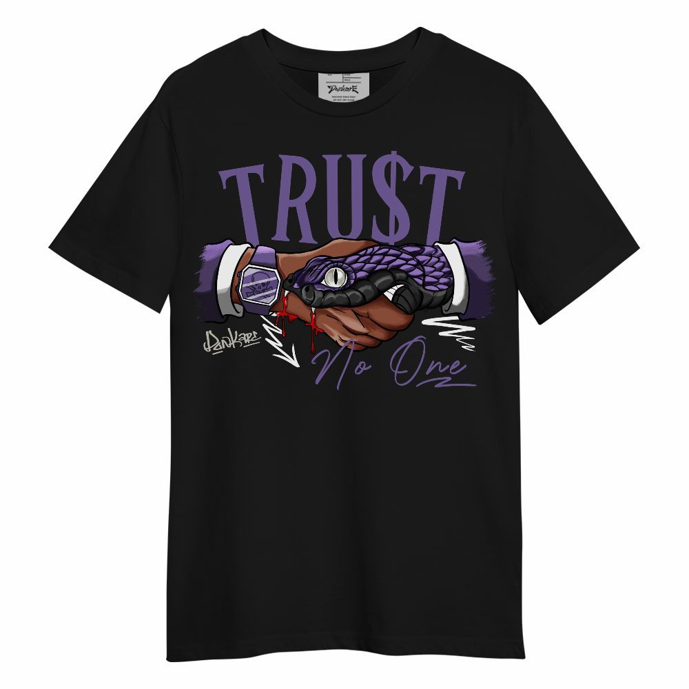 Shirt To Match Dunk Low Black Raspberry - Snake Trust No One Unisex Shirt