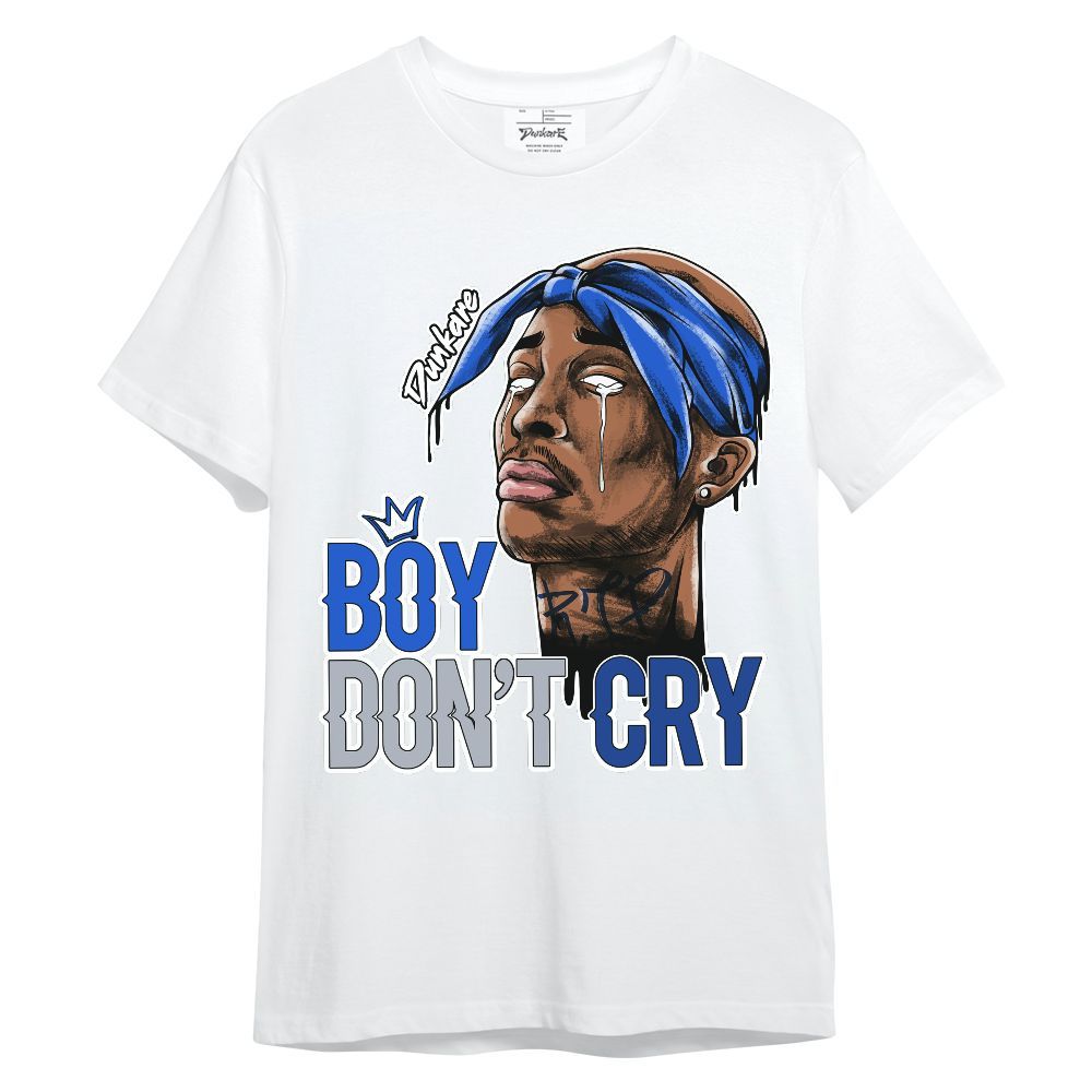 Shirt To Match Air Foamposite One Royal - Boiz Ain't Cry Unique Unisex Shirt