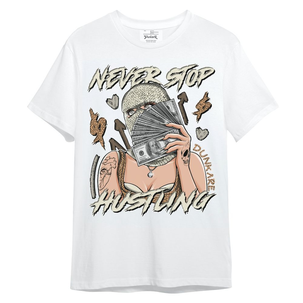 Shirt To Match Orewood Brown 3s - Hustling Unque Unisex Shirt