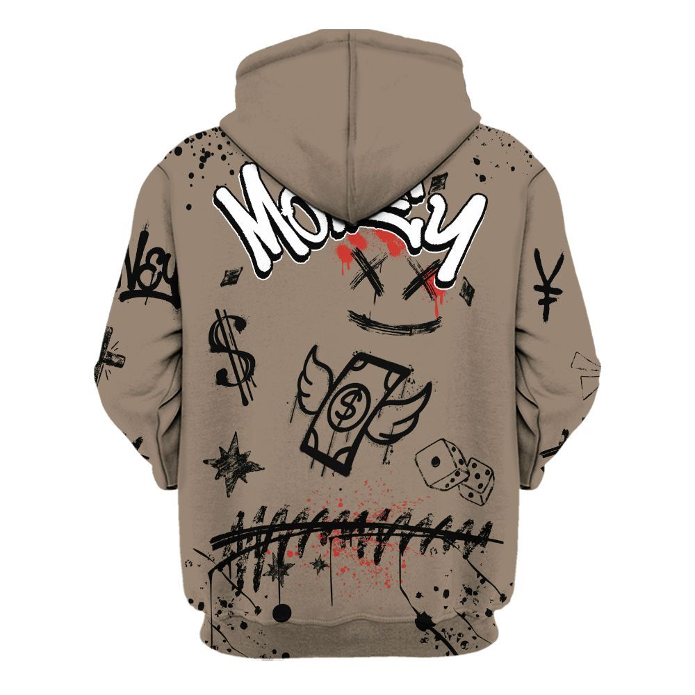 Hoodie To Match Air Max Rocky Distressed - Everybody Paid In Full Crayon All Over Print