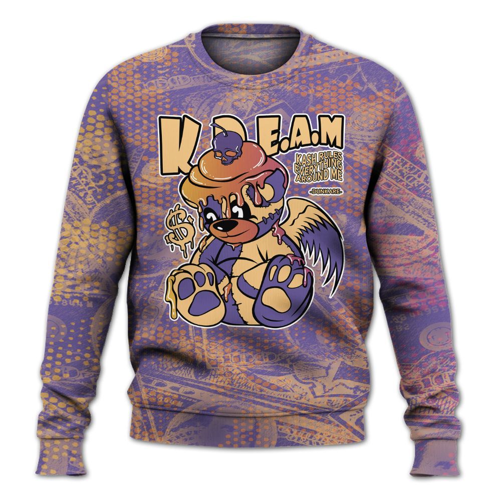 Sweatshirt To Match Book Sunset 1s - Loot Bear All Over Print