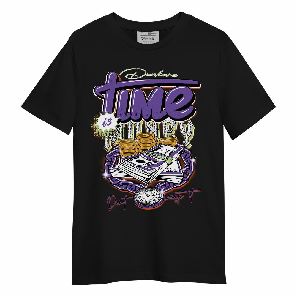 Shirt To Match Canyon Purple 4s - Time Is Money Unisex Shirt