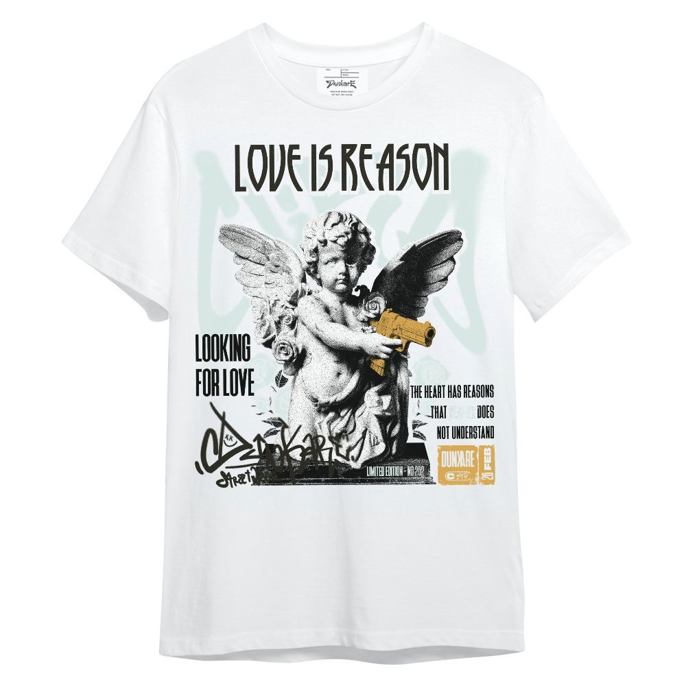 Shirt To Match Pure Platinum 4s - Love Is Reason Unisex Shirt