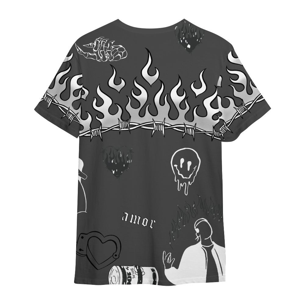 Shirt To Match Fear 4s - Trust No One Graphic All Over Print