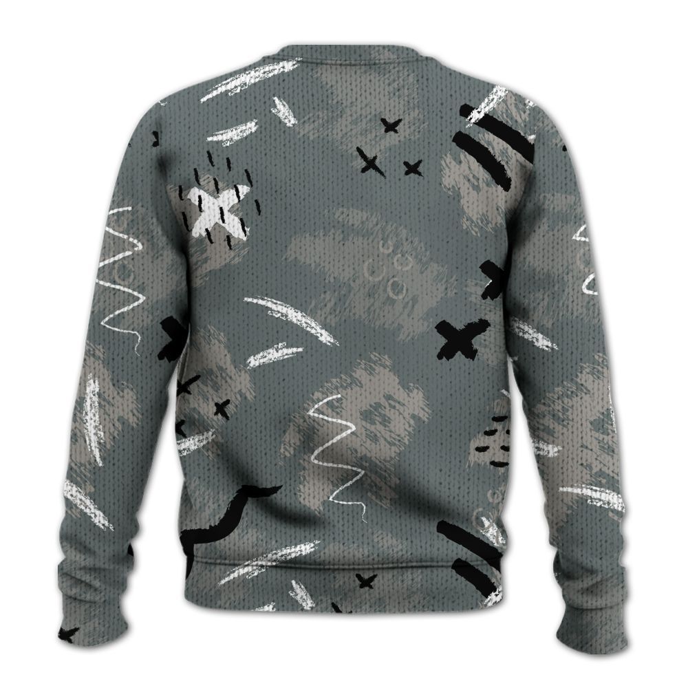 Knitted Sweater To Match Cool Grey 9s - Real Ones Move In Streetwear