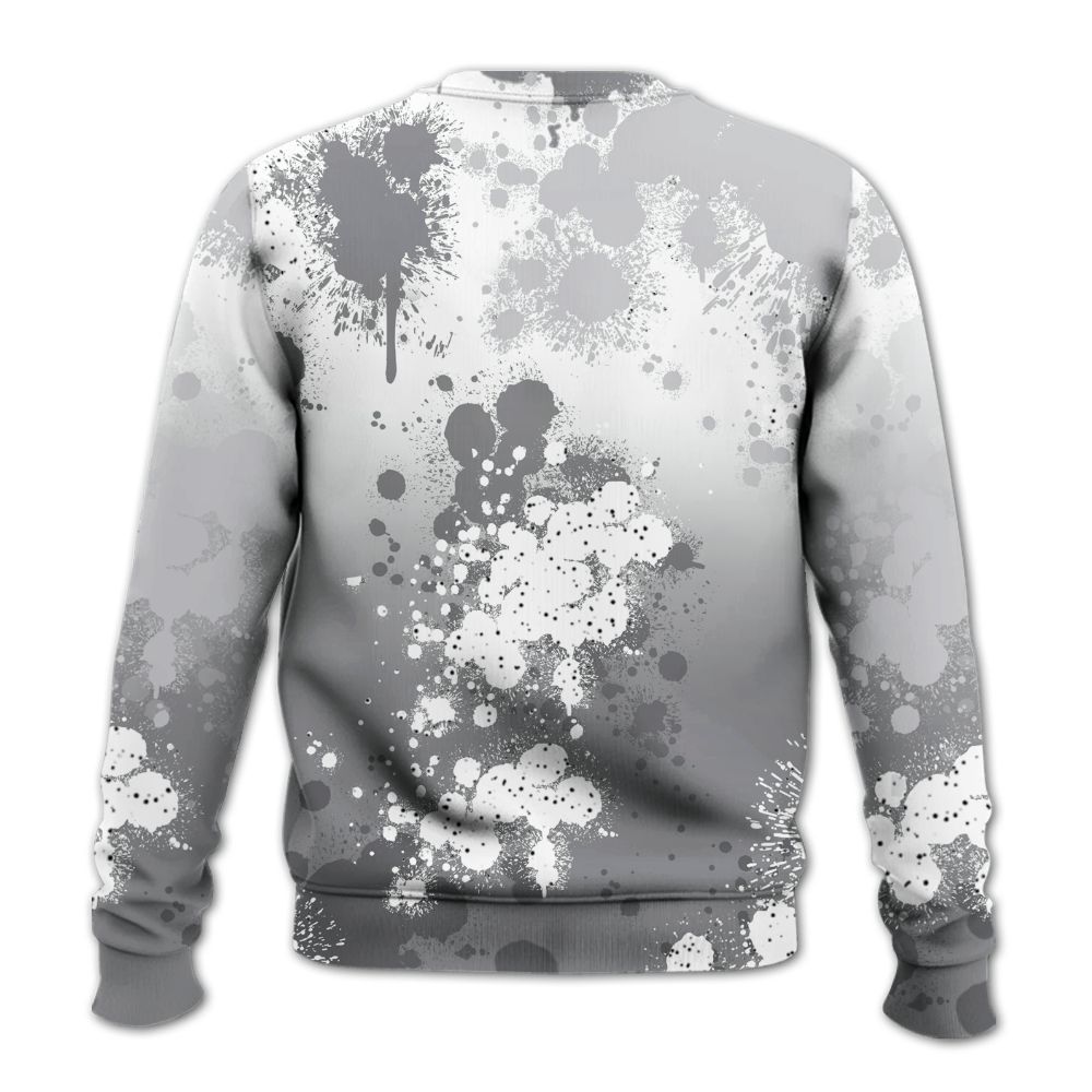 Sweatshirt To Match Retro Wolf Grey 5s - Trust No One Scary All Over Print