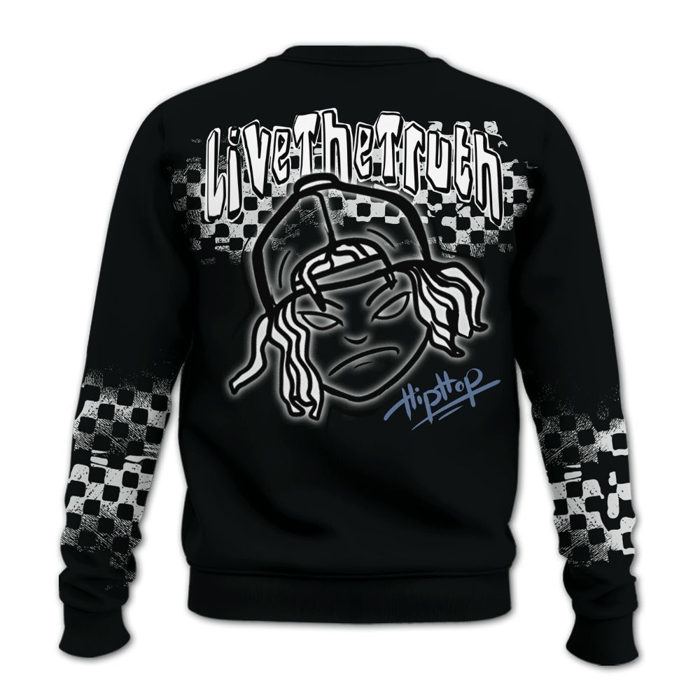 Sweatshirt To Match Mid Space Jam 1s - Feel Life Street Style All Over Print