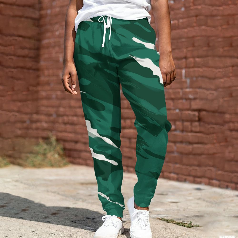 Sweatpant To Match Oxidized Green 4s - Colored All Over Print