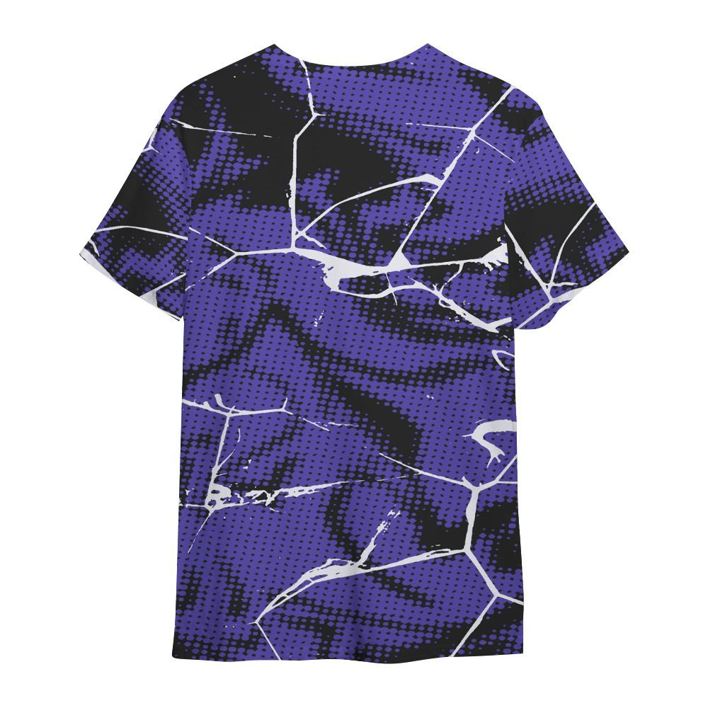 Shirt To Match SB Dunk Low Purple Lagoon - Dislike Us Crack All Over Print