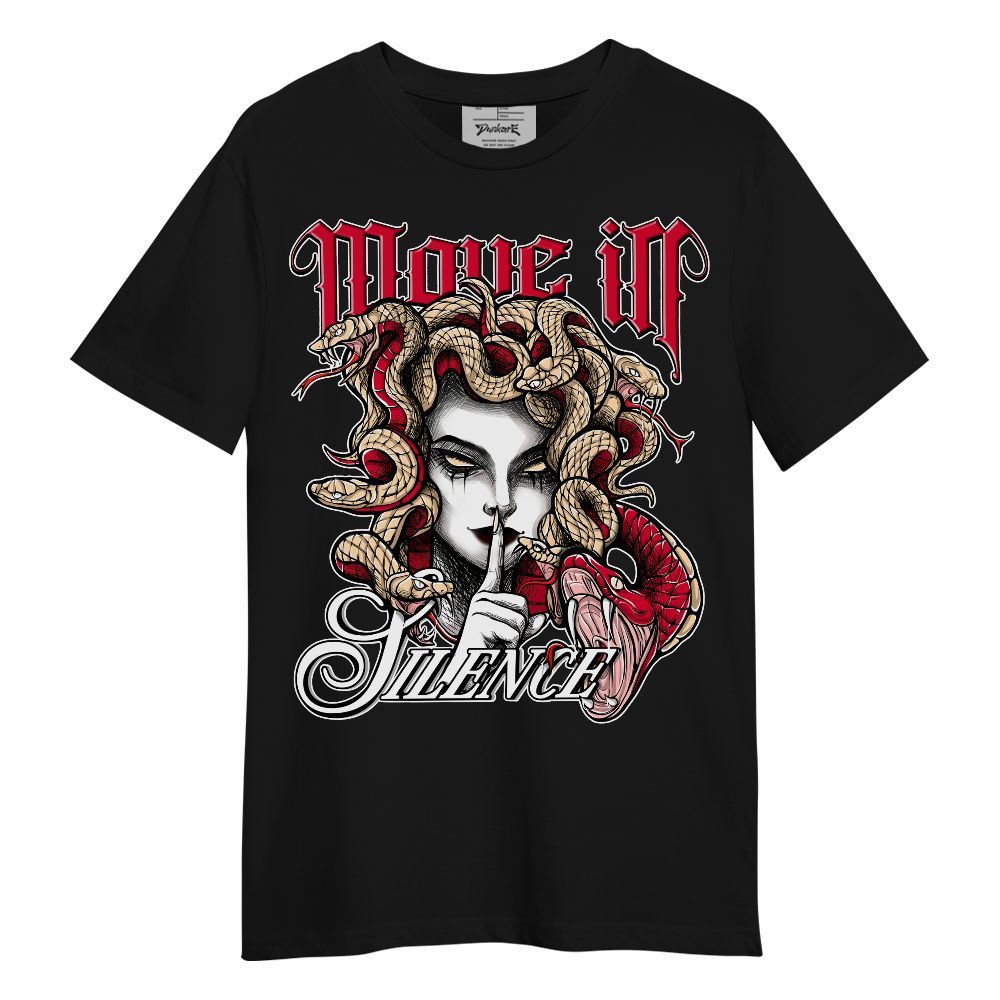 Shirt To Match Retro Pizza GS 4s - Girl Move In Silence Graphic