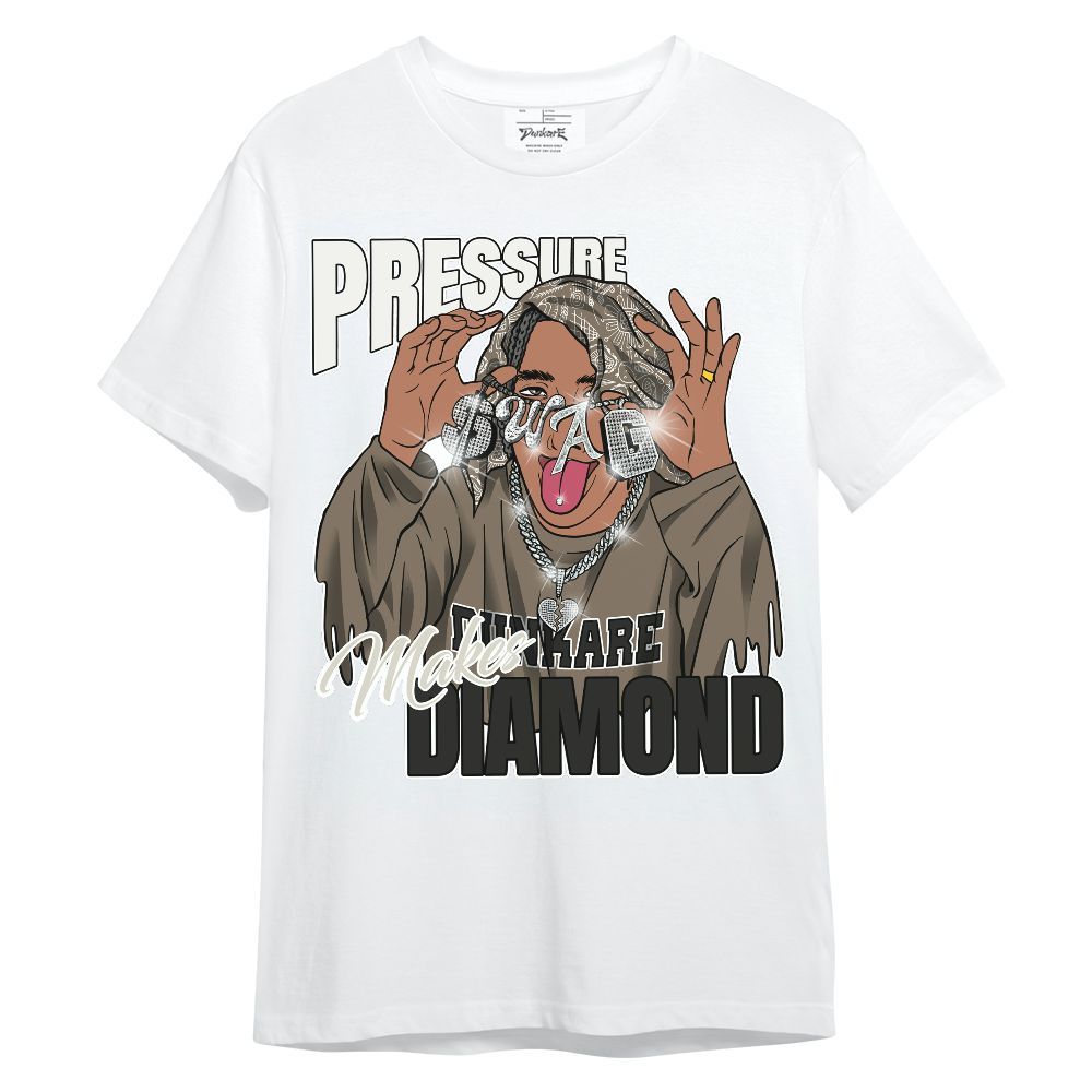 Shirt To Match Low OG Dark Mocha 1s - Pressures Makes Shirt To Match Unisex Shirt