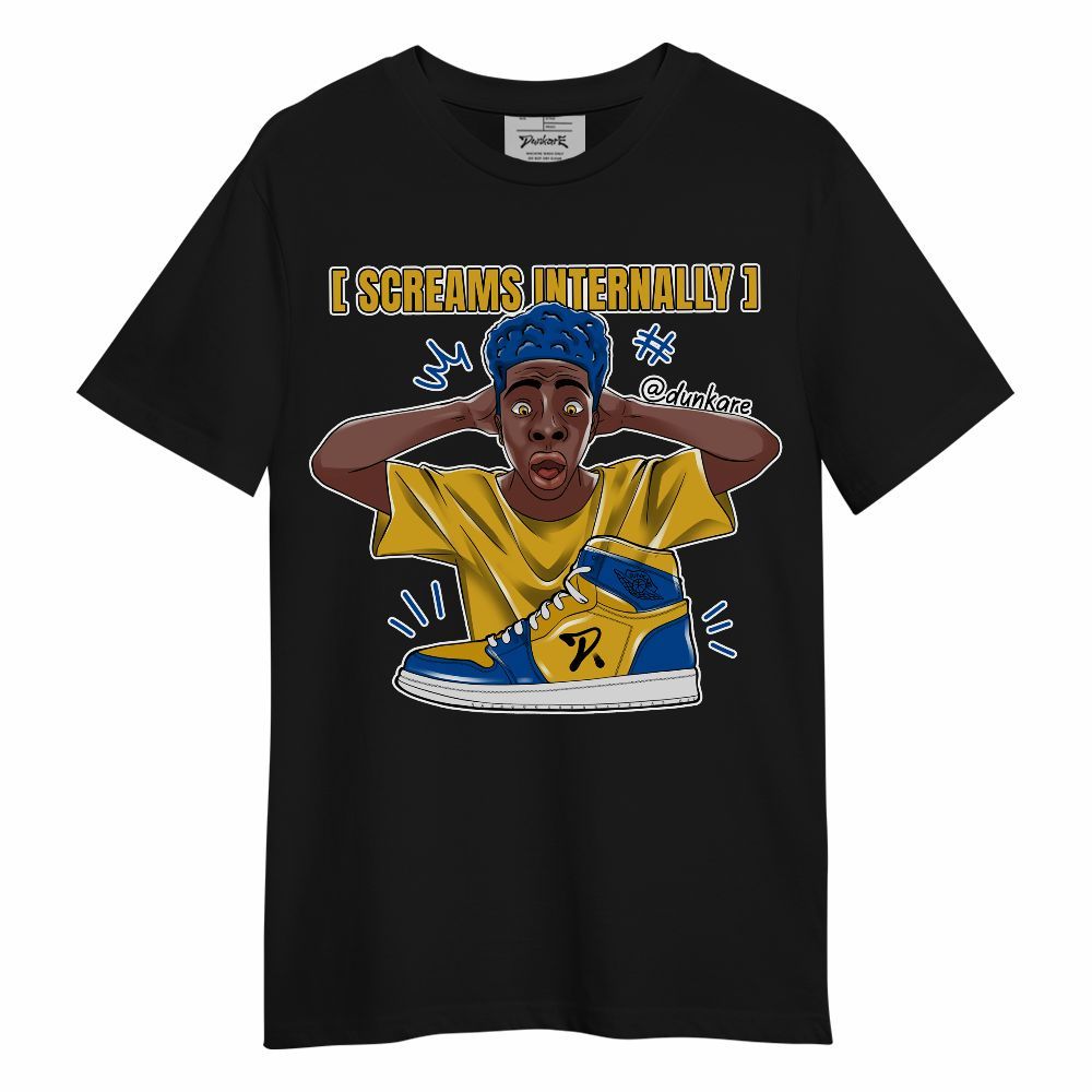 Shirt To Match High Laney 1s - Scream Internally Unisex Shirt