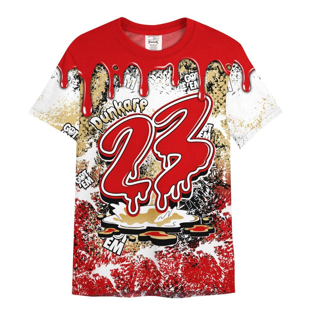 Shirt To Match Ja 2 Halloween - Dripping 23 Drip All Over Print