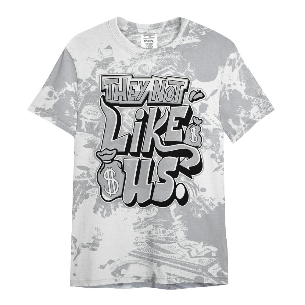Shirt To Match Low OG Wolf Grey 1s - Dislike Us Graphic Street Art All Over Print