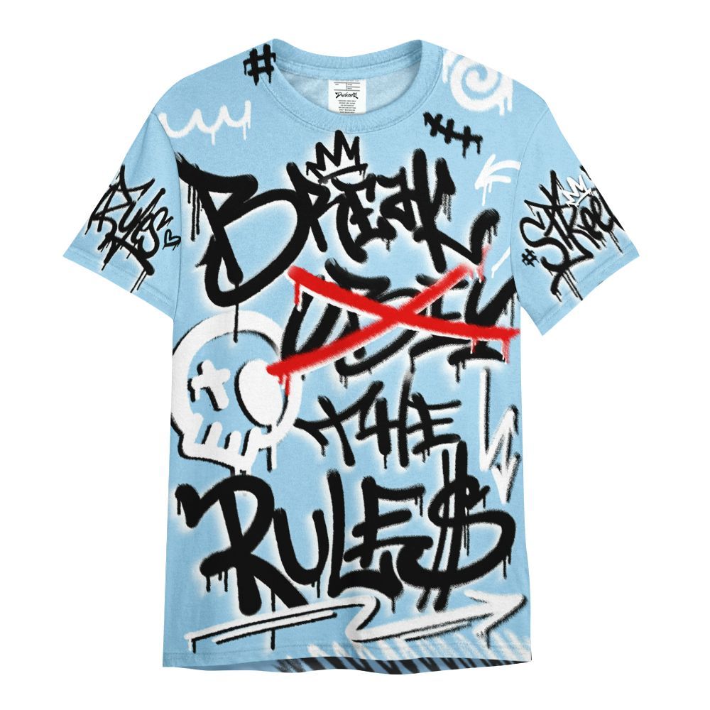 Shirt To Match Legend Blue 11s - Break Rules Streetwear All Over Print