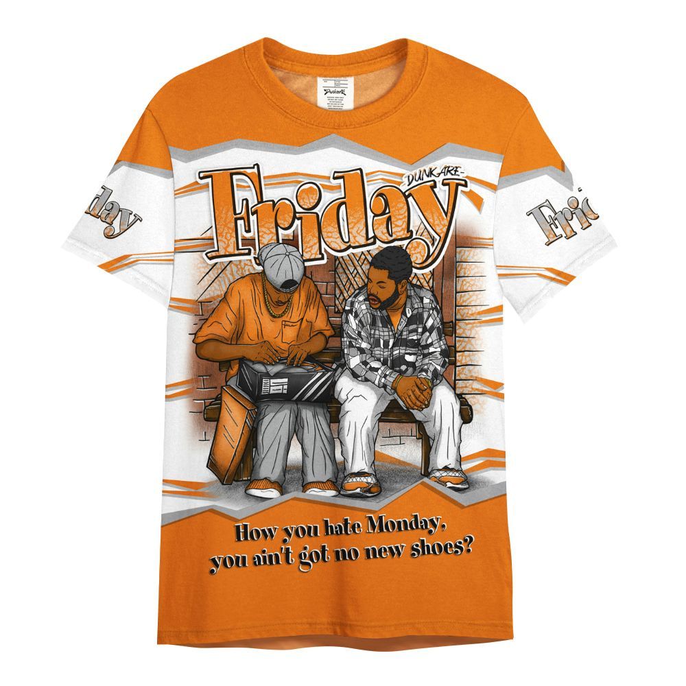 Shirt To Match Orange Citrus 3s - Friday Movie 90s TV All Over Print