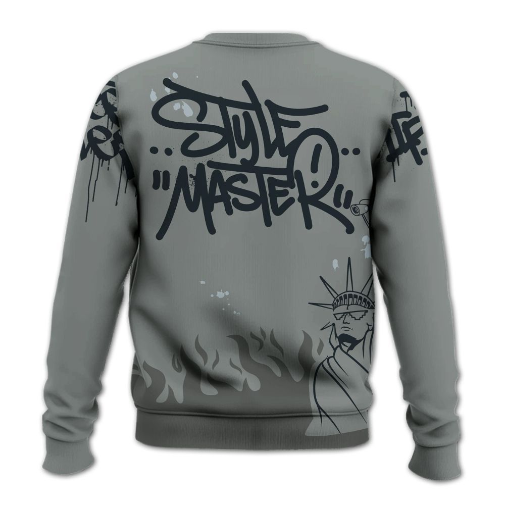 Sweatshirt To Match Retro Georgetown 6s - Graphic Fck Around Find Out All Over Print