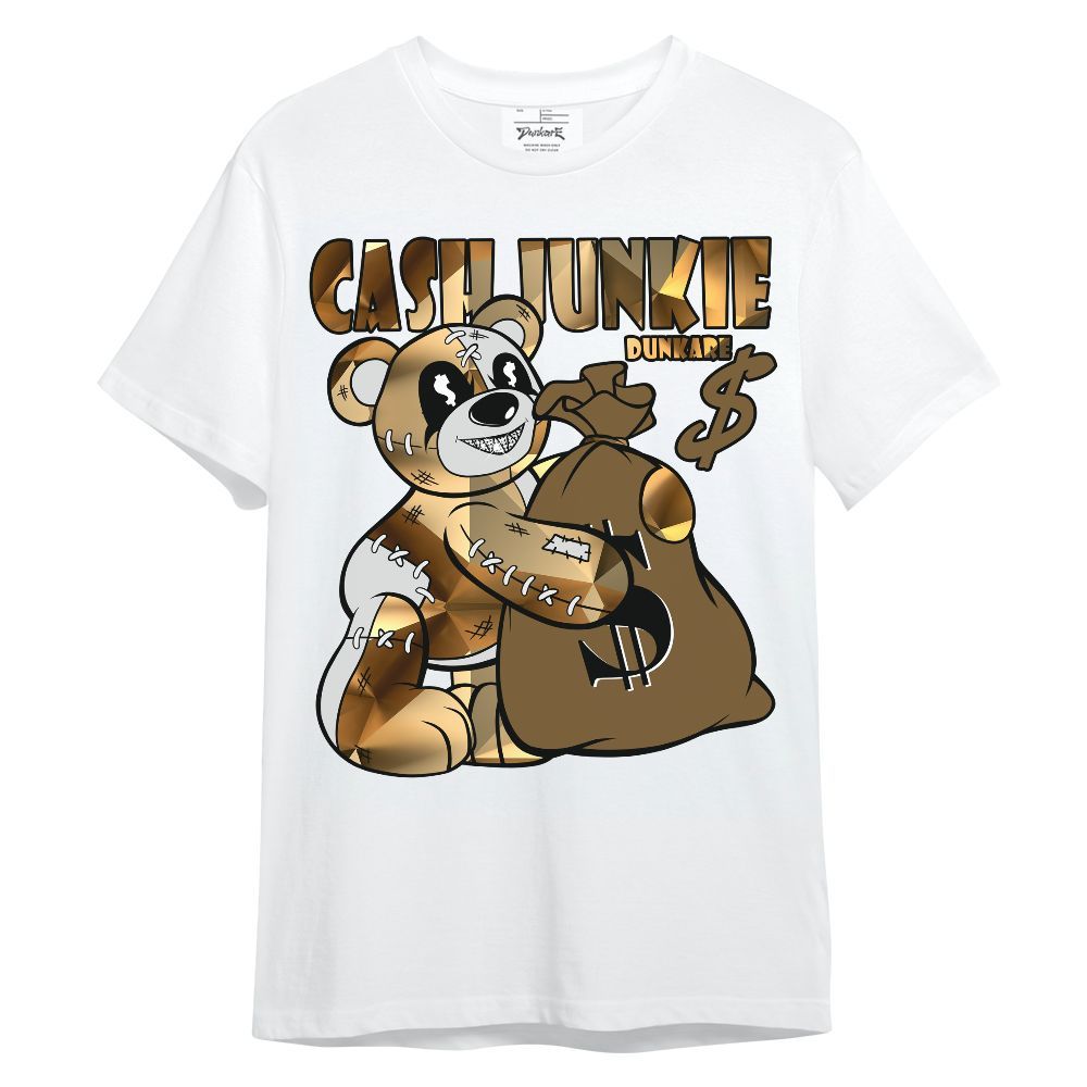 Shirt To Match NET Gold 4s - Cashs Junkie Bear Unisex Shirt