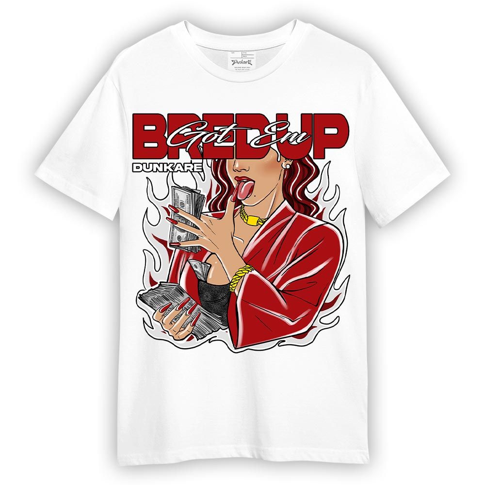 Shirt To Match Red Taxi 12s - Bred'up Unique 2 Unisex