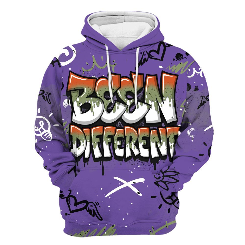 Hoodie To Match Canyon Purple 4s - Drip Been Di2ferent All Over Print