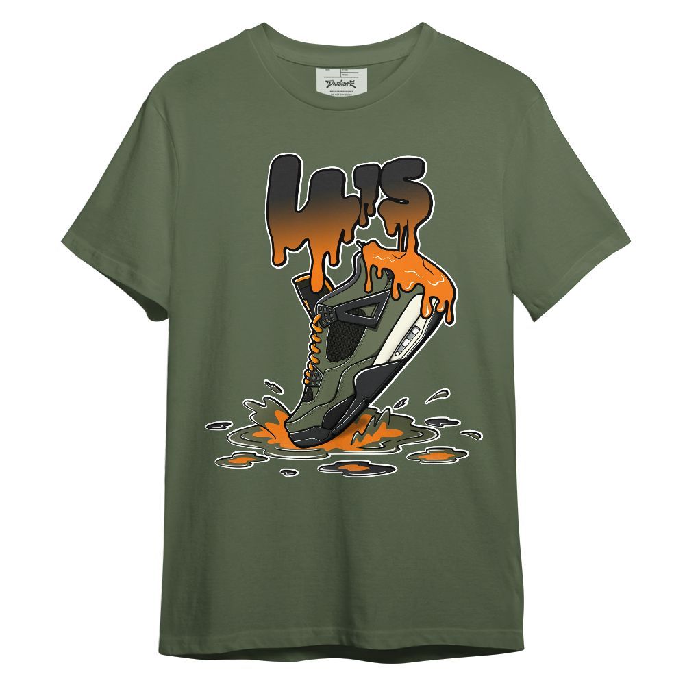 Shirt To Match Retro Undefeated 4s - Sneaker Sludges Drip Graphic