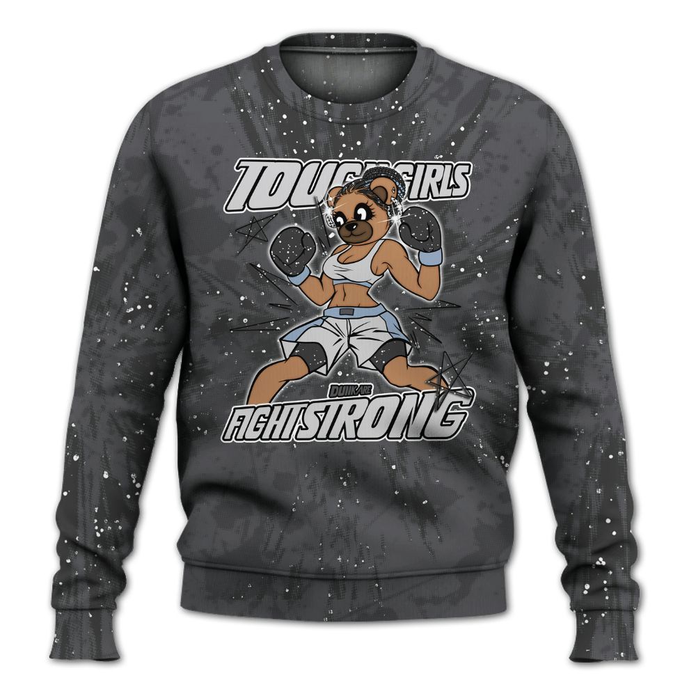Sweatshirt To Match Reverse Oreo 6s - Gritty Girls Bear Luxury All Over Print