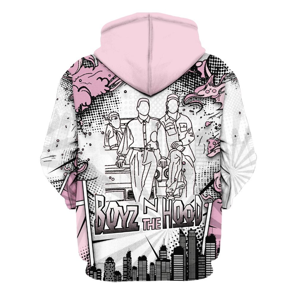 Hoodie To Match Orchid 4s - Movie BoyzZ The Hood All Over Print
